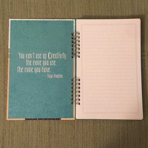 NWOT! 📒 w/ Maya Angelou quote about creativity - Picture 2 of 4